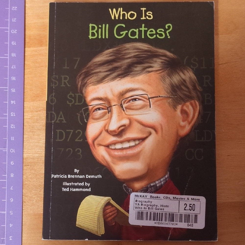 Who Is Bill Gates? Book